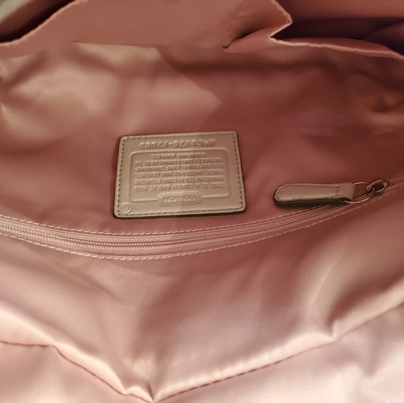 Coach Canvas Linen Bag - Picture 5 of 7